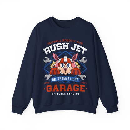 Dr Thomas Light Garage Crewneck Sweatshirt