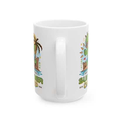 Cactuar Summer Camp Vintage Ceramic Mug