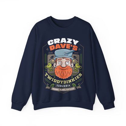 Crazy Dave Fertilizer Vintage Crewneck Sweatshirt