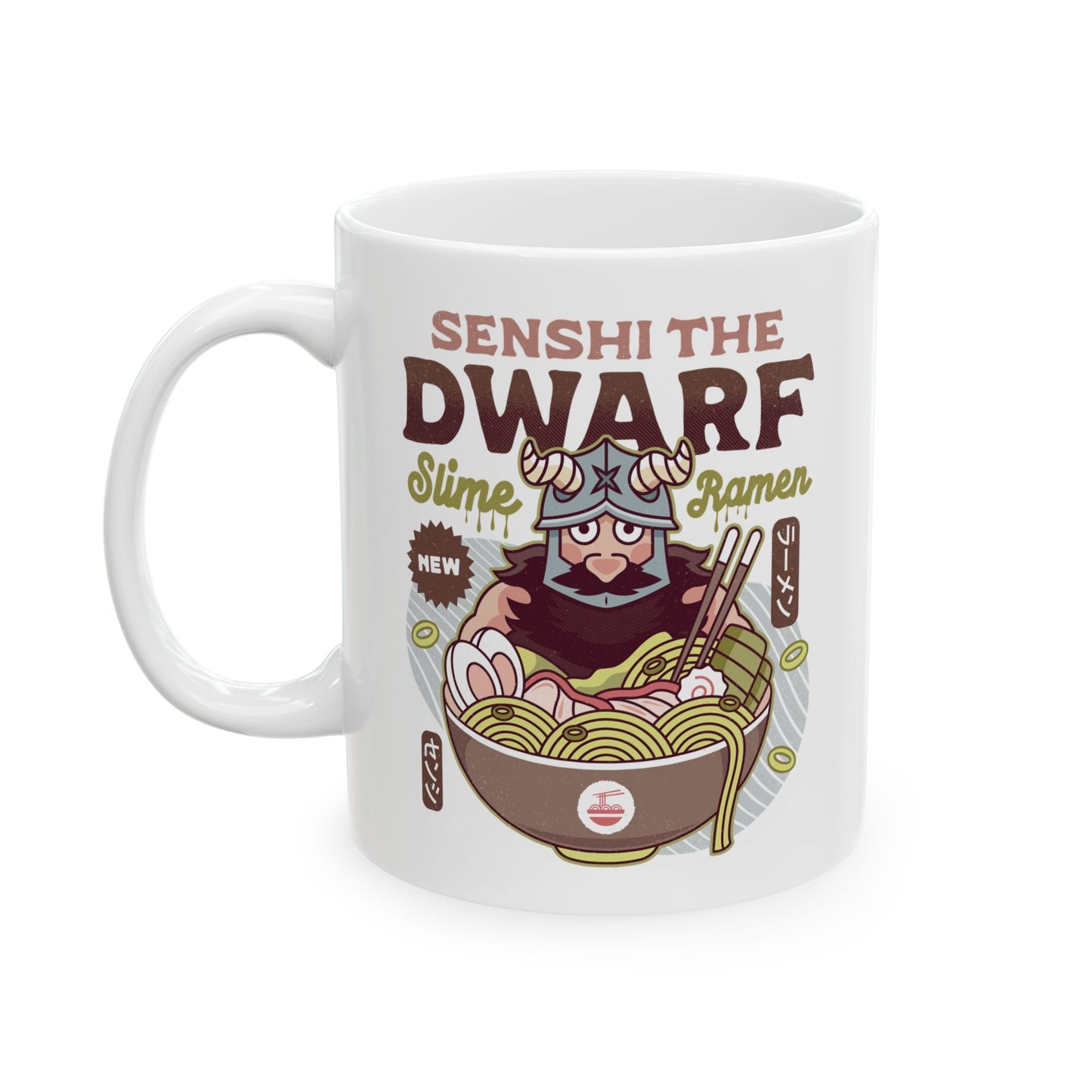 Dwarf Chef Slime Ramen Ceramic Mug