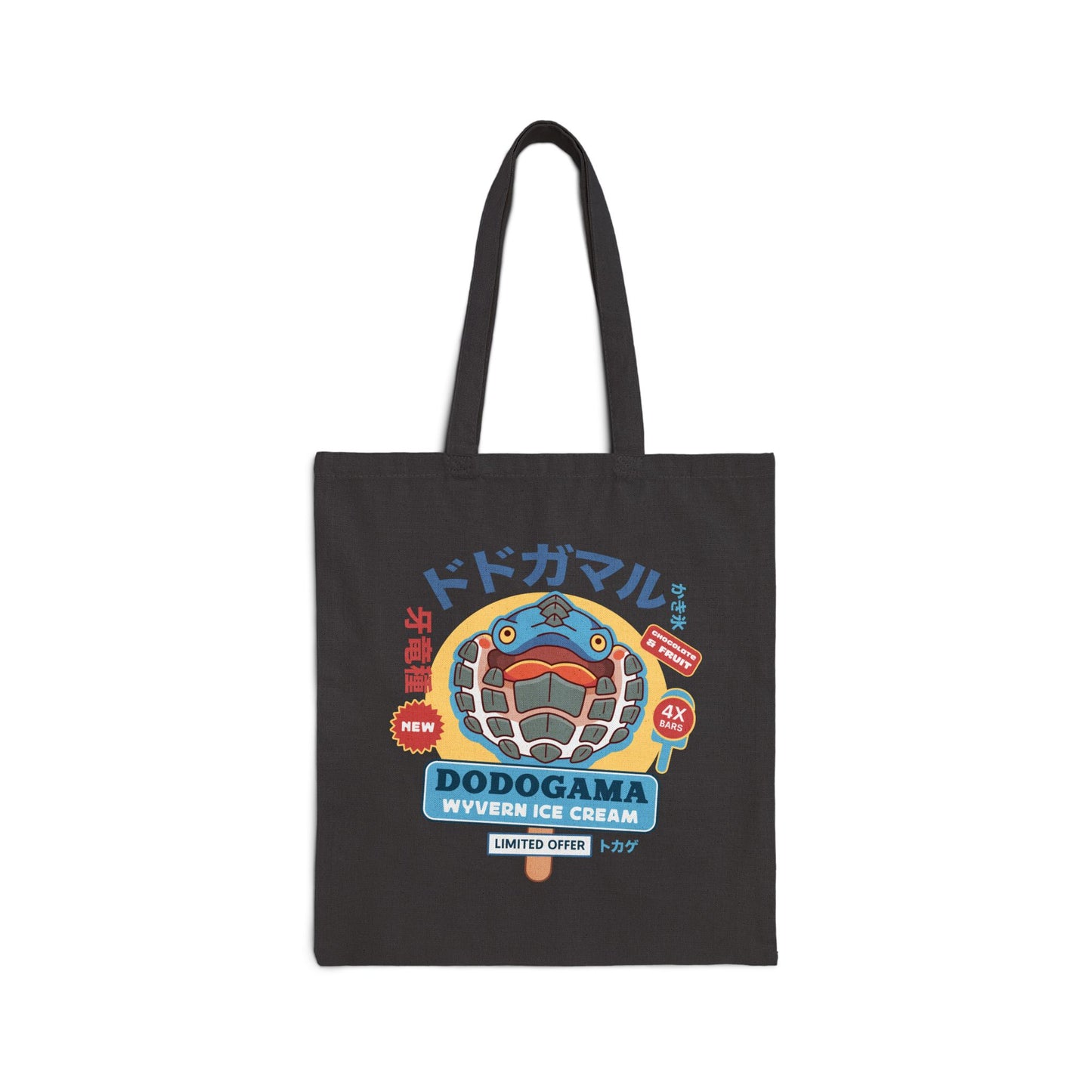Dodogama Ice Cream Canvas Tote Bag