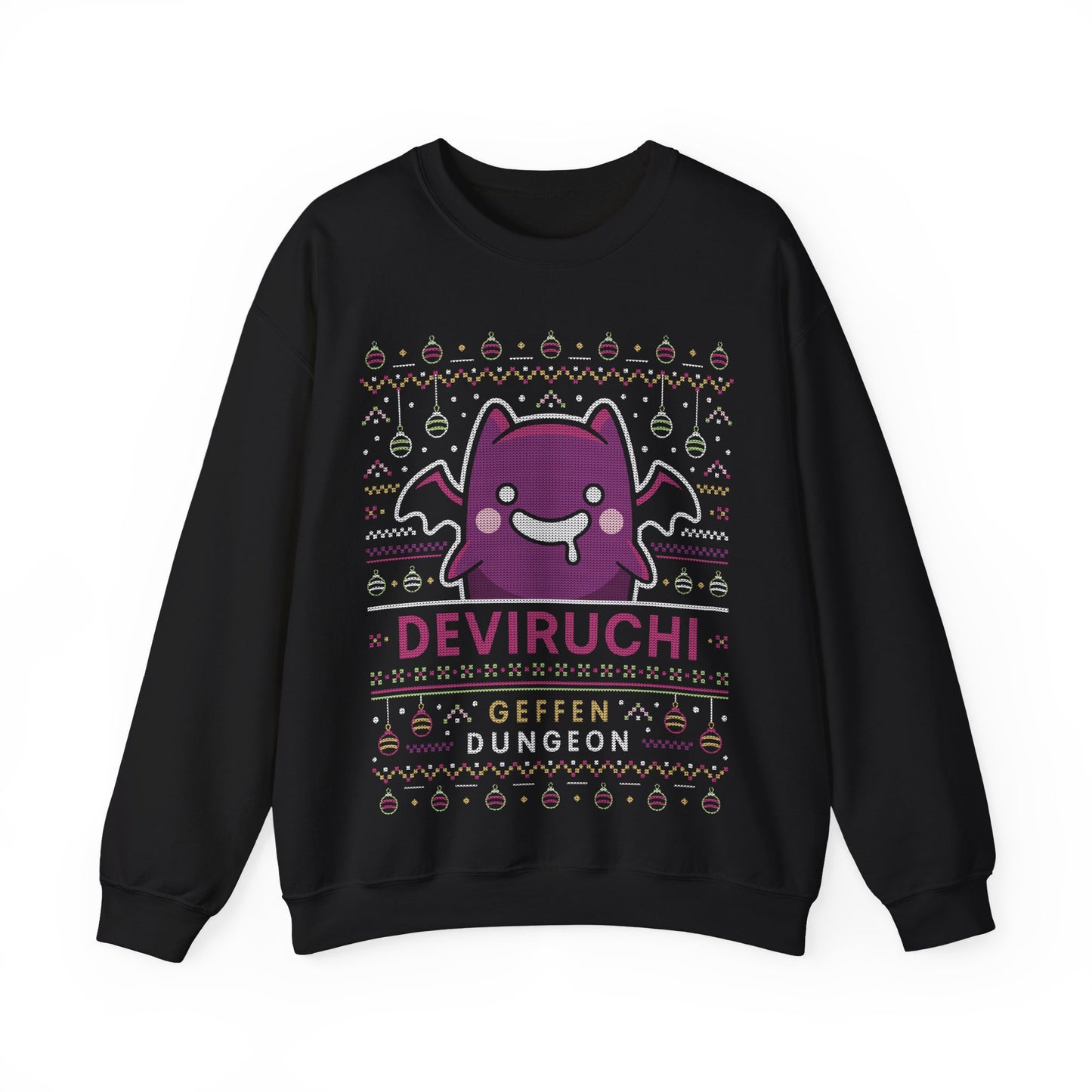 Deviruchi Ugly Sweater Crewneck Sweatshirt