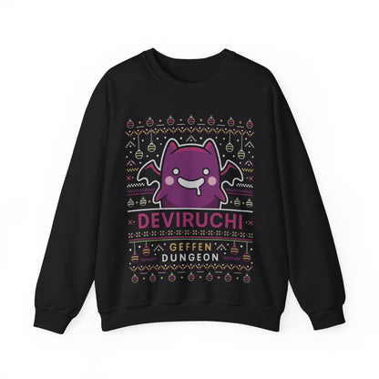 Deviruchi Ugly Sweater Crewneck Sweatshirt