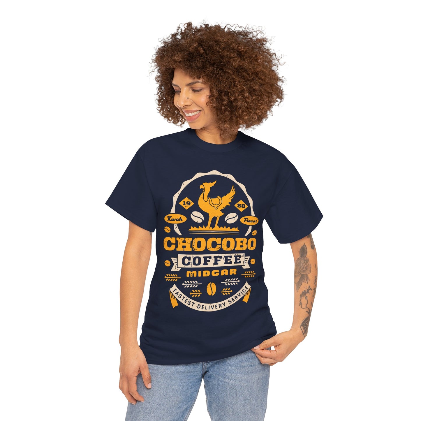 Chocobo Coffee Grunge Unisex T-Shirt