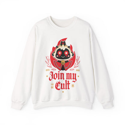 Join My Cult Emblem Unisex Crewneck Sweatshirt