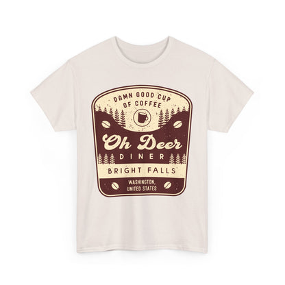 Oh Deer Diner Emblem Unisex T-Shirt