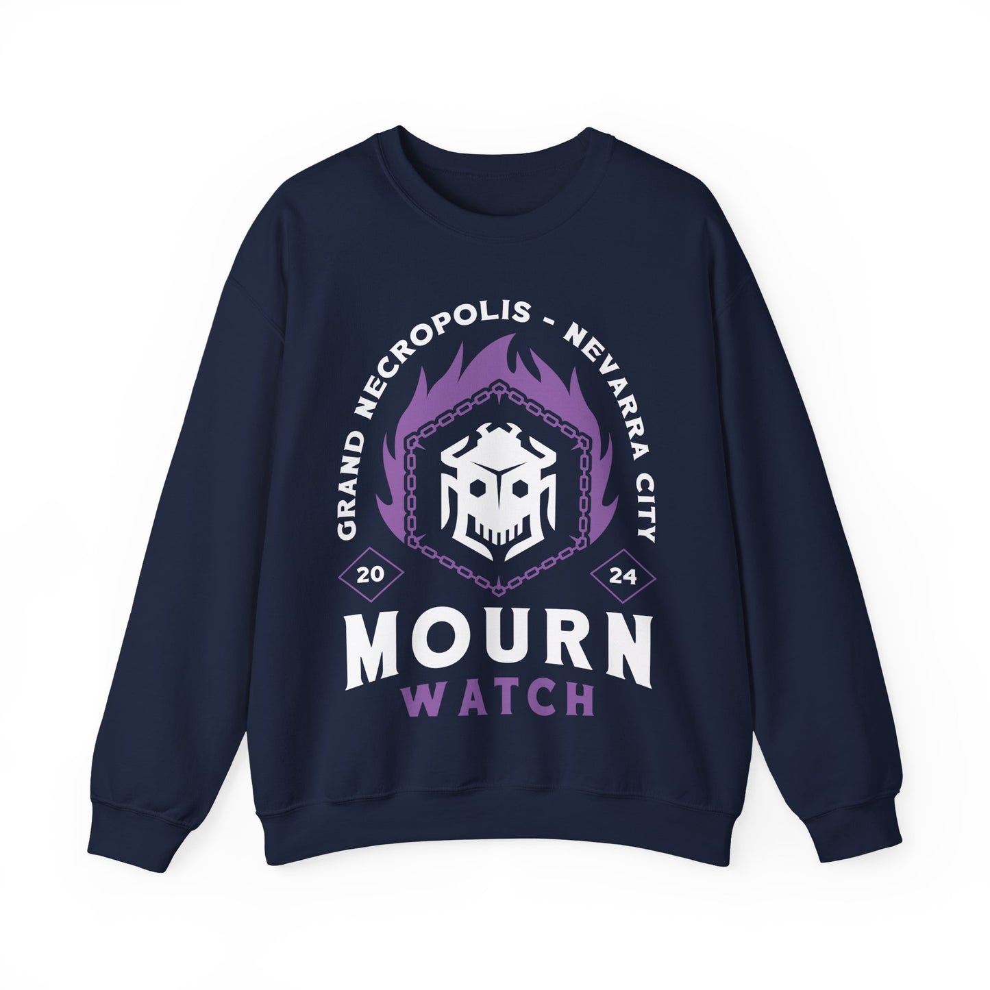 Mourn Watch Emblem Unisex Crewneck Sweatshirt