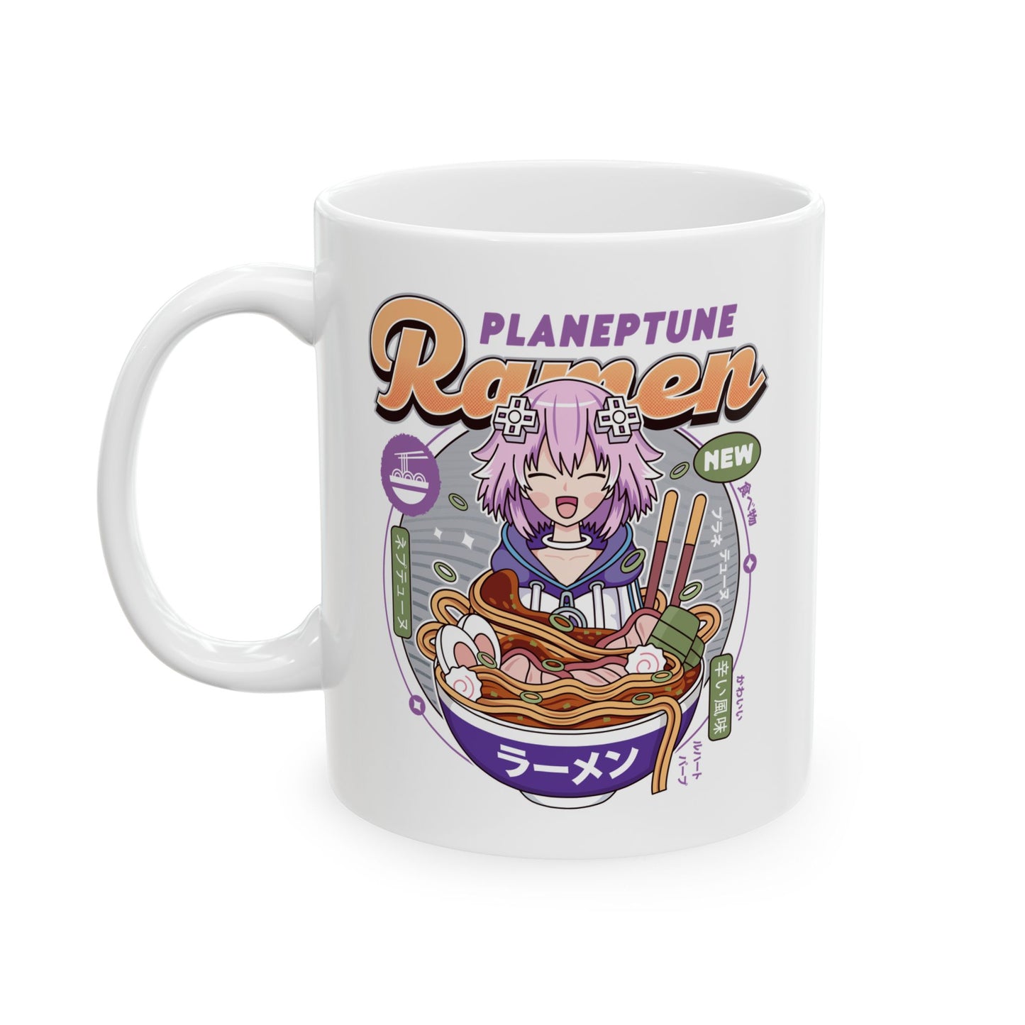 Planeptune Ramen Ceramic Mug