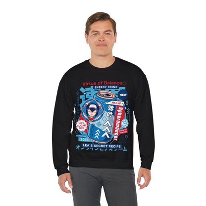 True Spheromancer Energy Drink Unisex Crewneck Sweatshirt