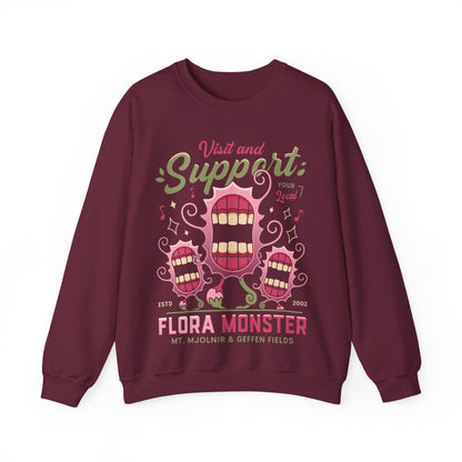 Support Geffen Field Flora Crewneck Sweatshirt