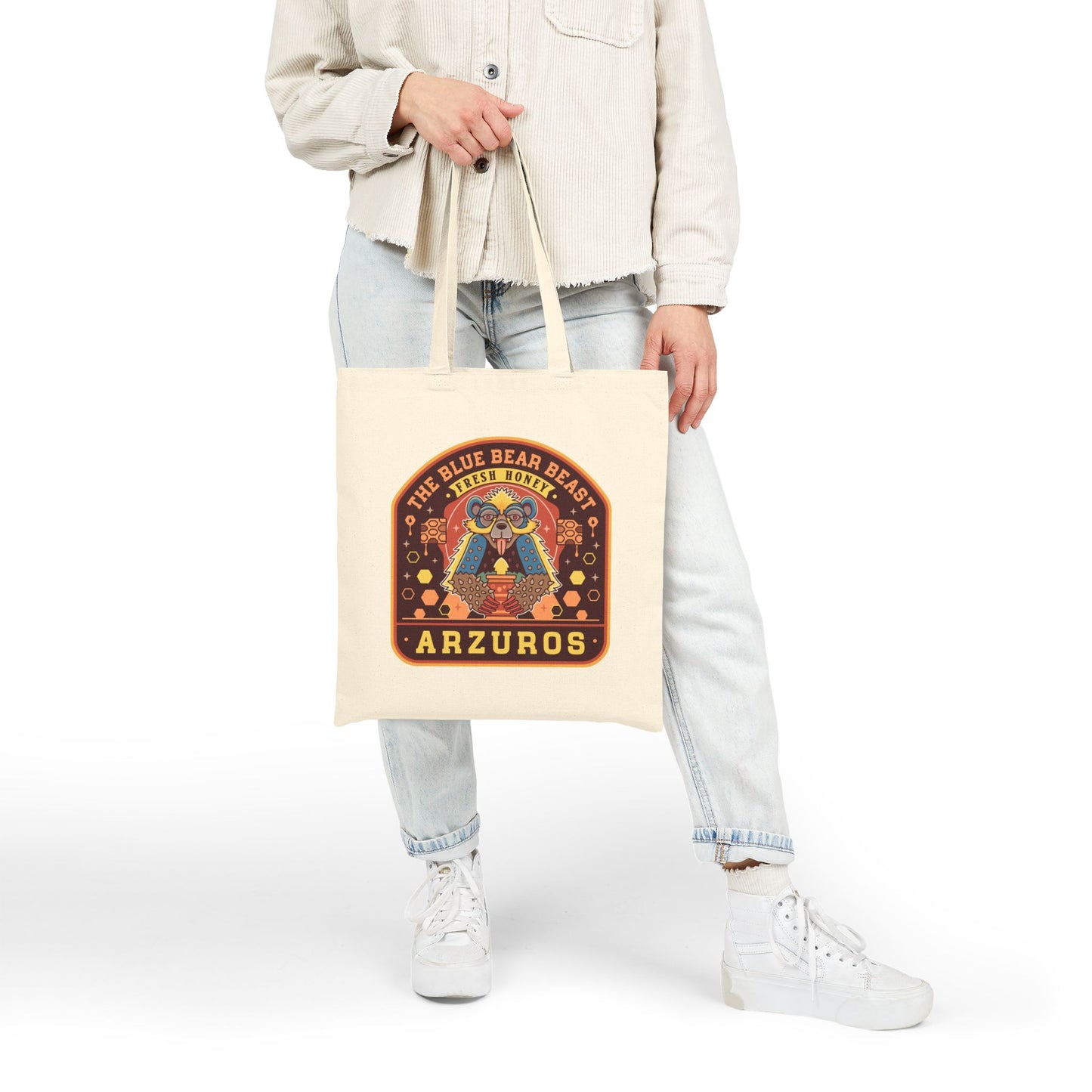 Arzuros Honey Emblem Tote Bag