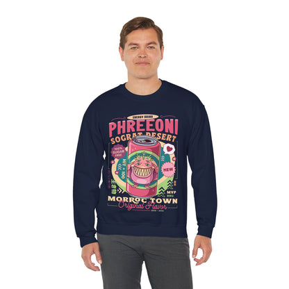 Phreeoni Energy Drink Unisex Crewneck Sweatshirt