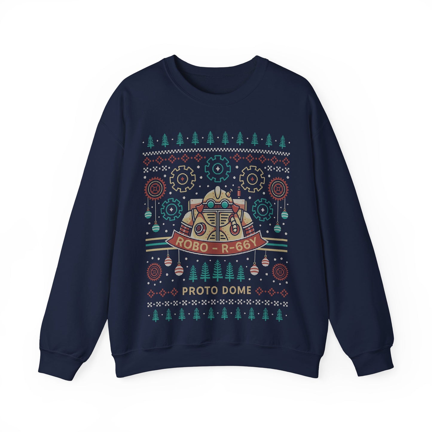 Proto Dome Robo Ugly Sweater Unisex Crewneck Sweatshirt