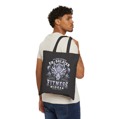 Strife Midgar Fitness Emblem Tote Bag