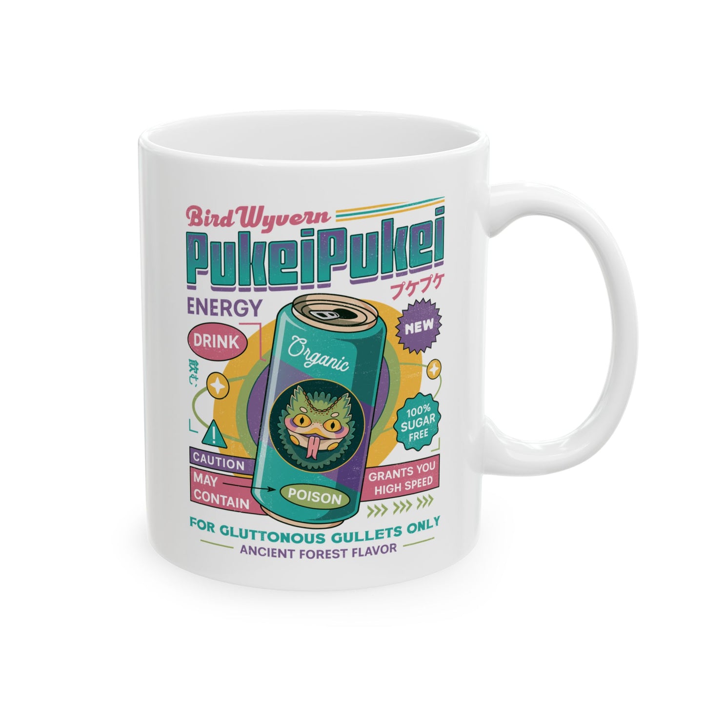 Pukei Pukei Energy Drink Ceramic Mug