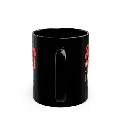 Moogle Kupo Ramen Black Mug
