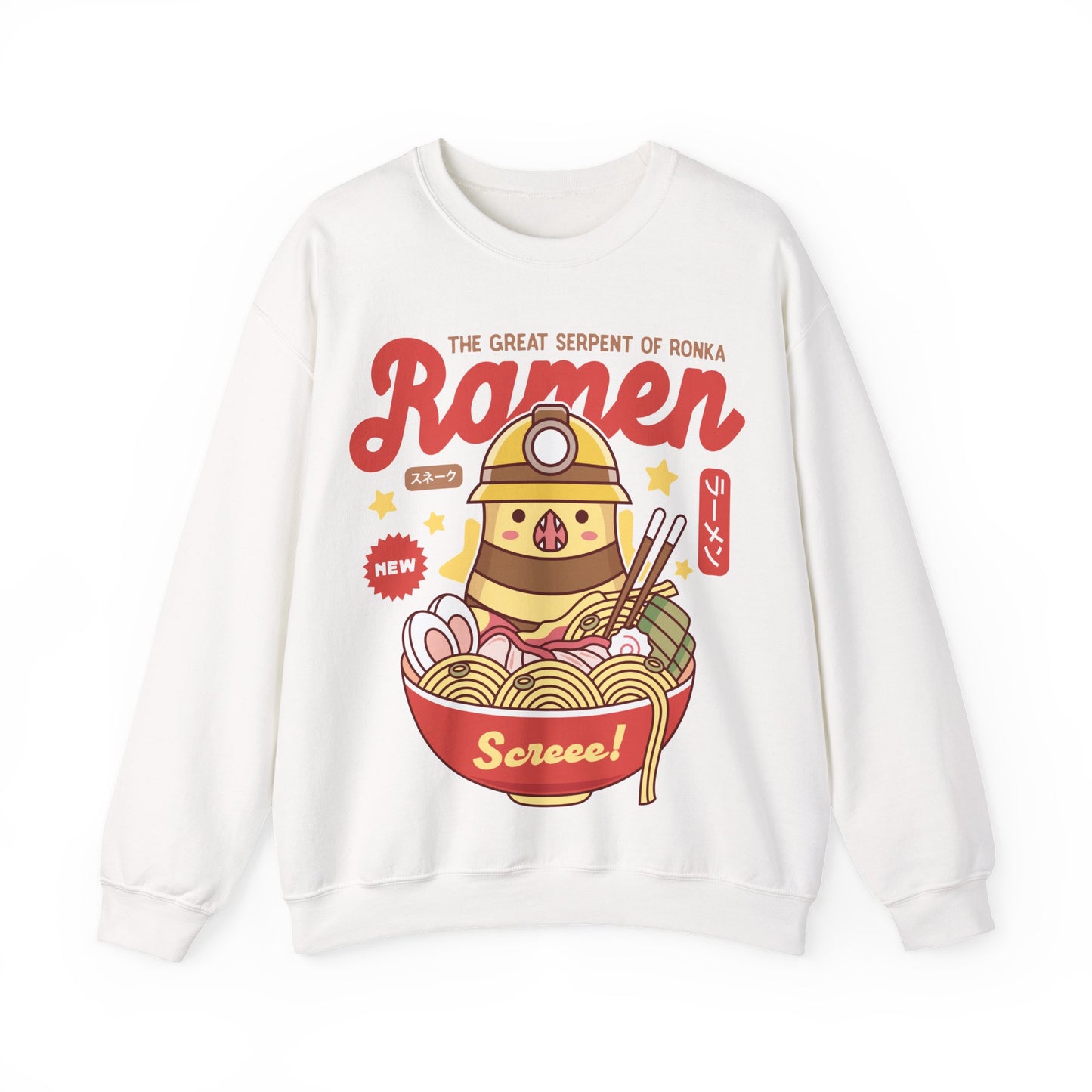 Serpent Of Ronka Ramen Unisex Crewneck Sweatshirt