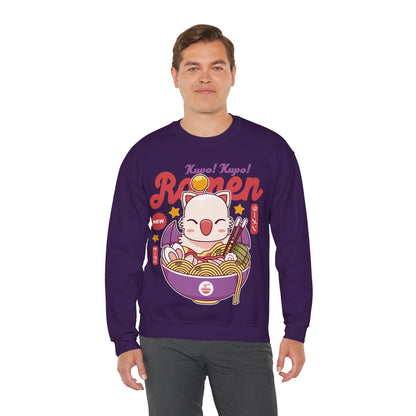 Moogle Kupo Ramen Unisex Crewneck Sweatshirt