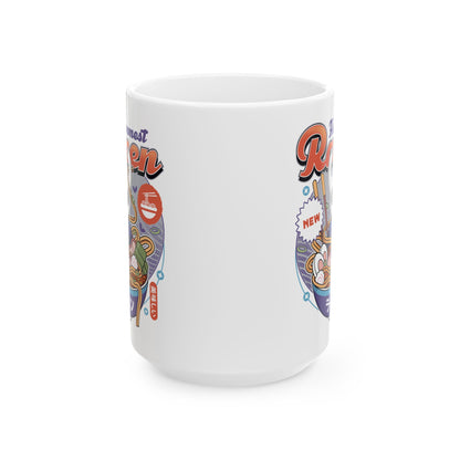 Hallownest Ramen Vintage Ceramic Mug