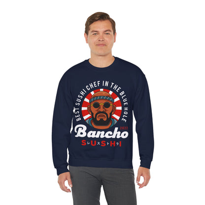 Bancho Sushi Emblem Unisex Crewneck Sweatshirt