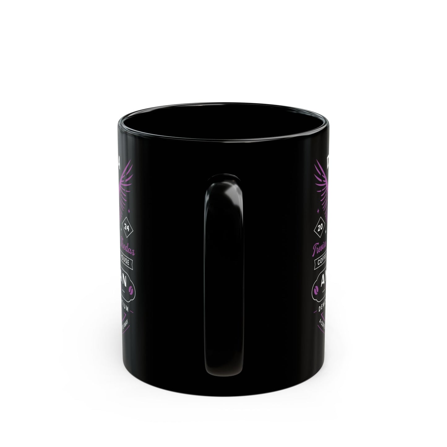 Antivan Crows Coffee Crest Black Mug