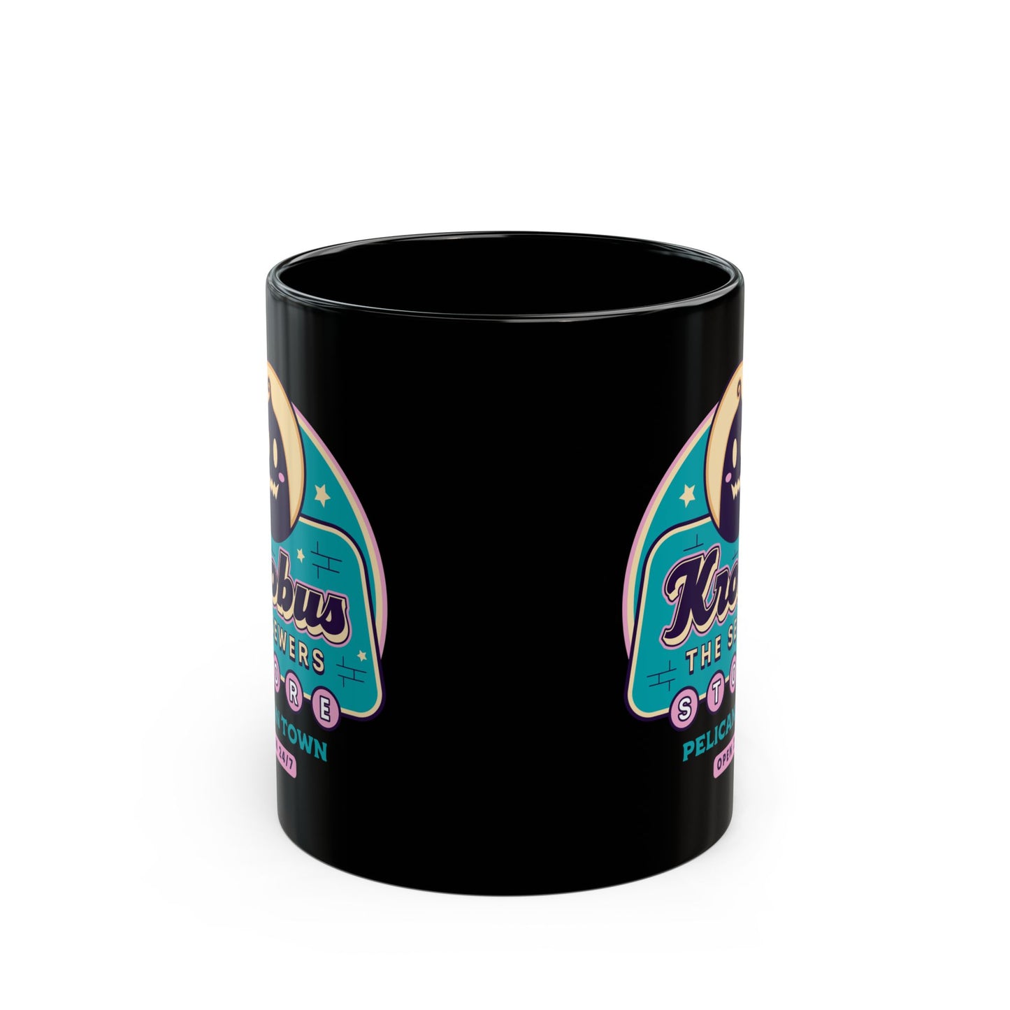 Krobus The Sewers Merchant Black Mug