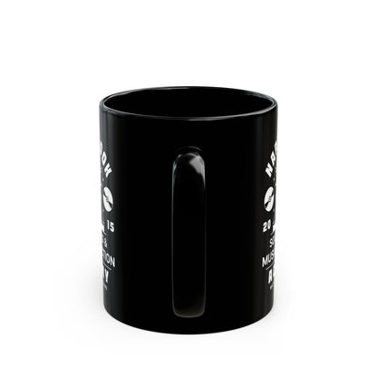 Napstablook Sound Mixing Emblem Black Mug