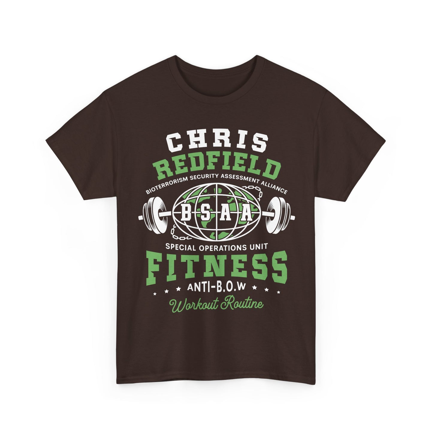 Bsaa Redfield Fitness Emblem Unisex T-Shirt