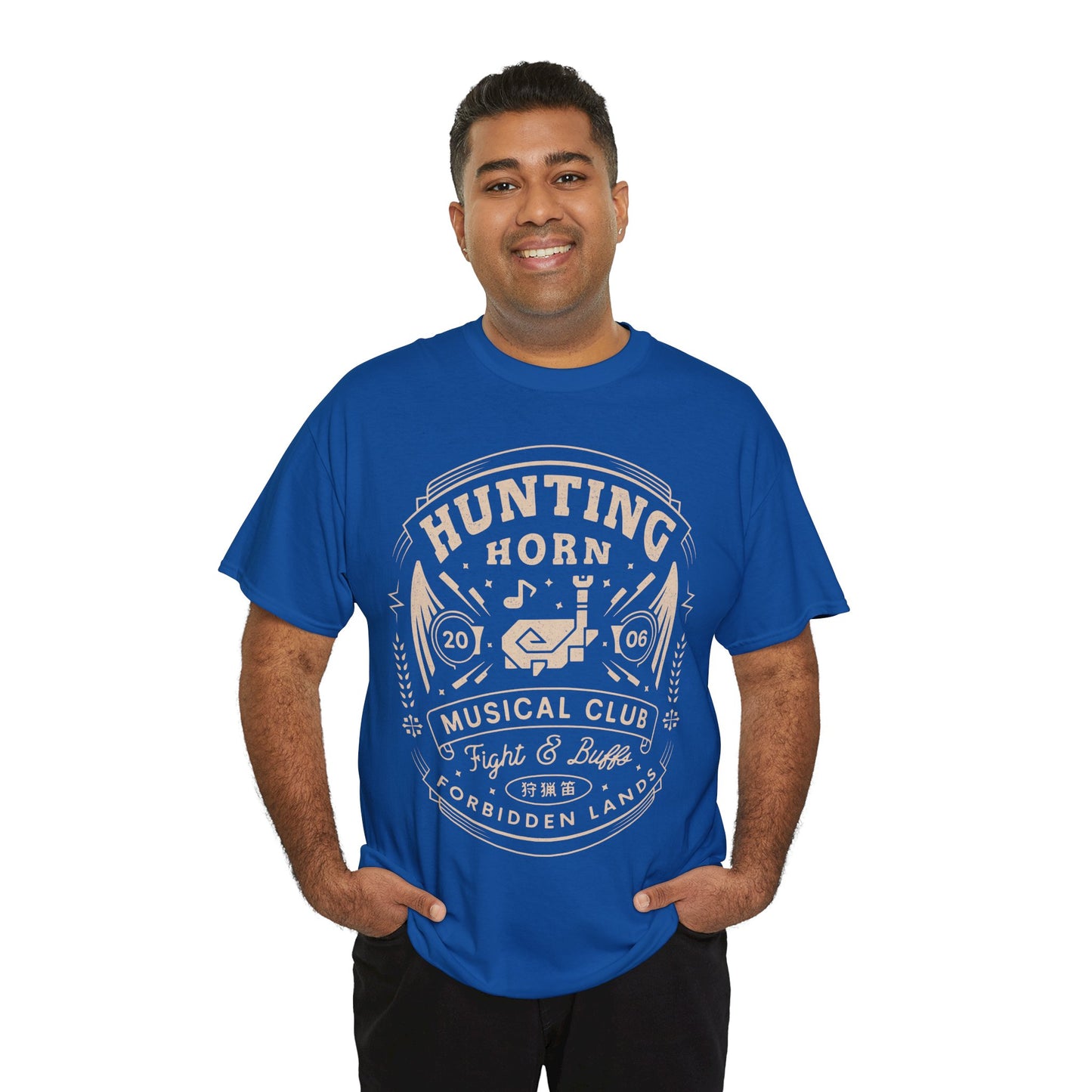 Hunting Horn Musical Club Unisex T-Shirt