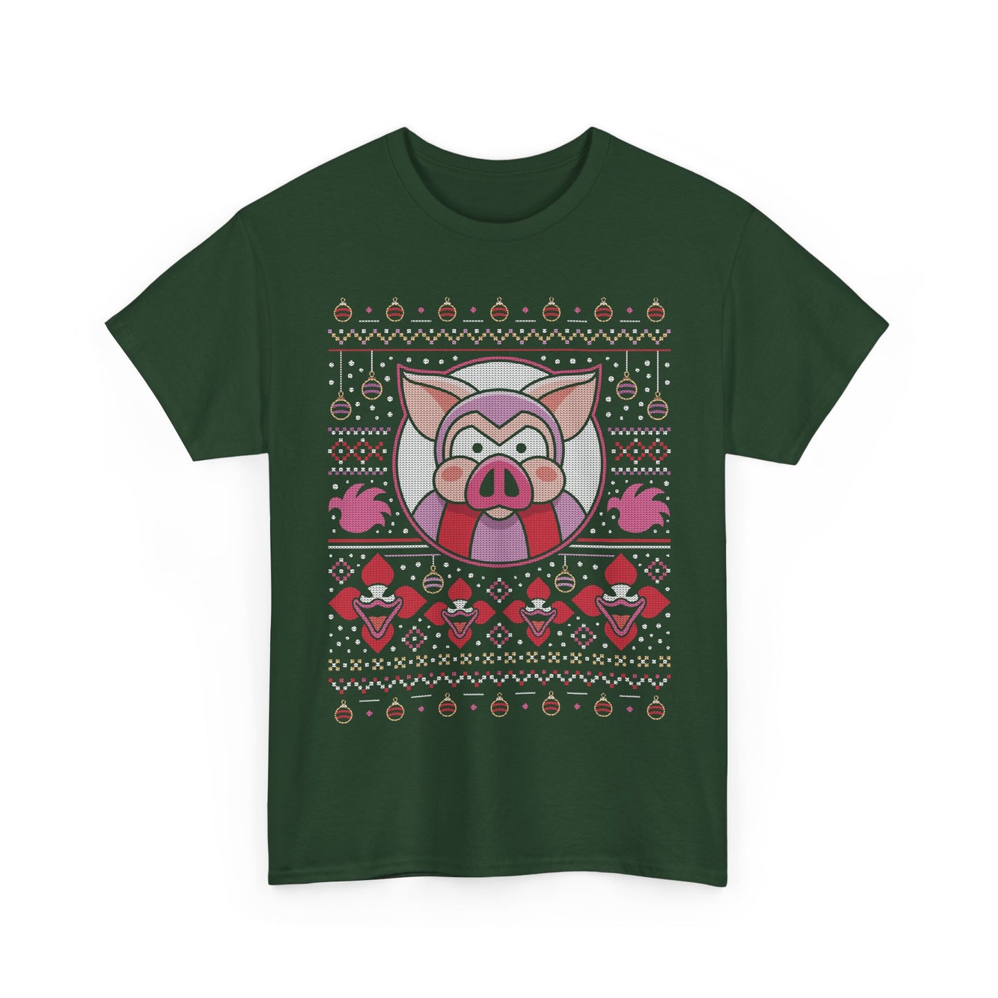 Evil Pigs Ugly Sweater Unisex T-Shirt
