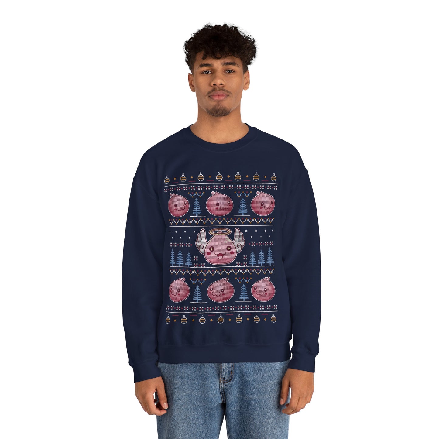 Porings Ugly Sweater Unisex Crewneck Sweatshirt