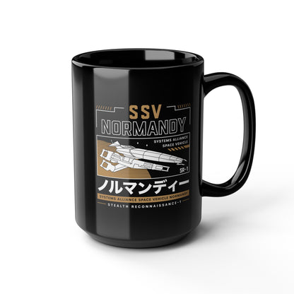 Ssv Normandy Aesthetic Black Mug