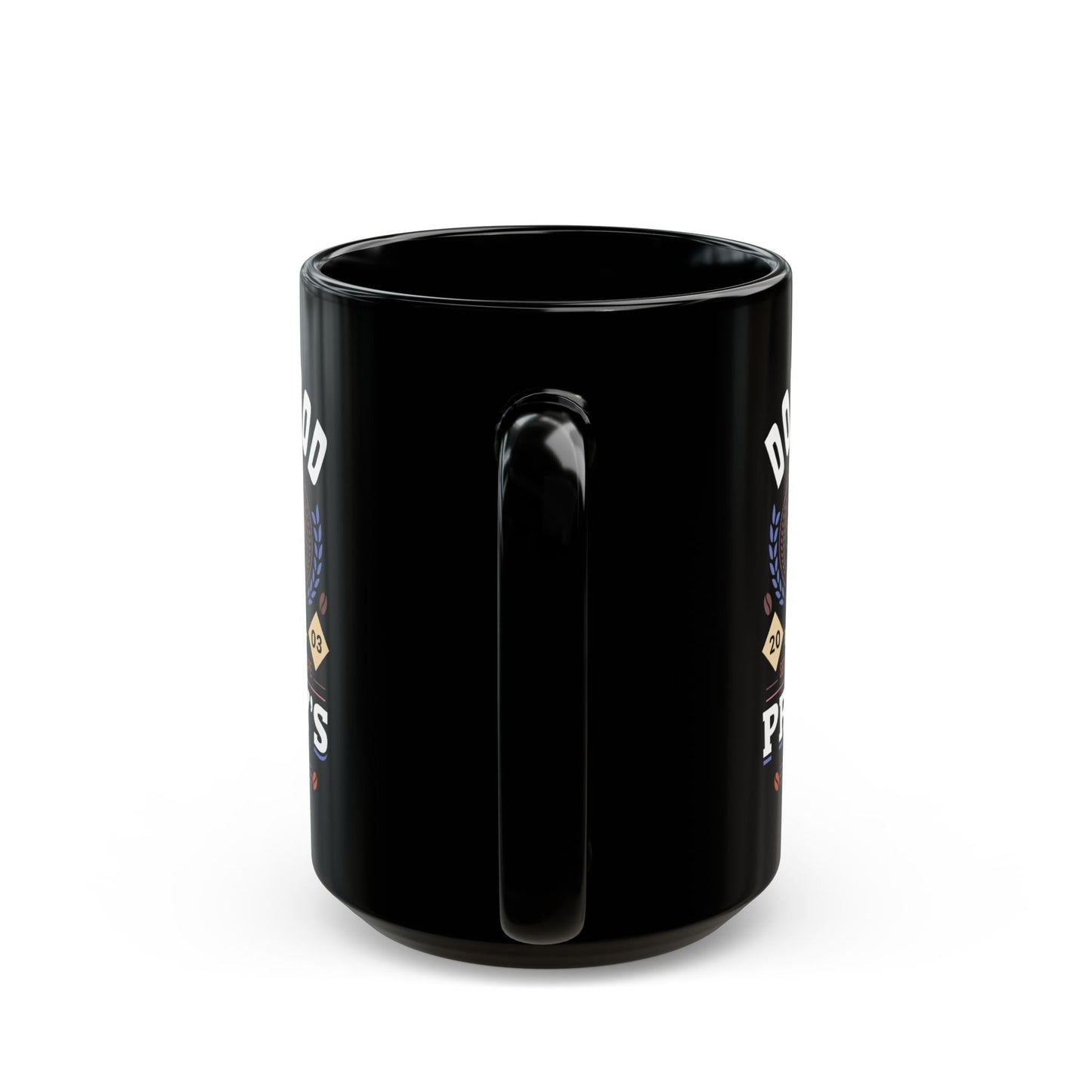 Prinny Dood Coffee Emblem Black Mug