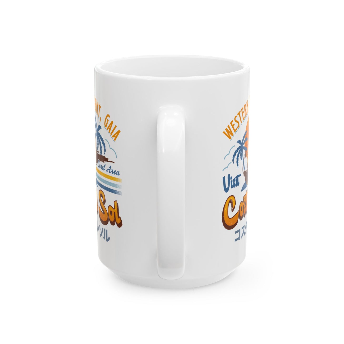 Costa Del Sol Vintage Ceramic Mug