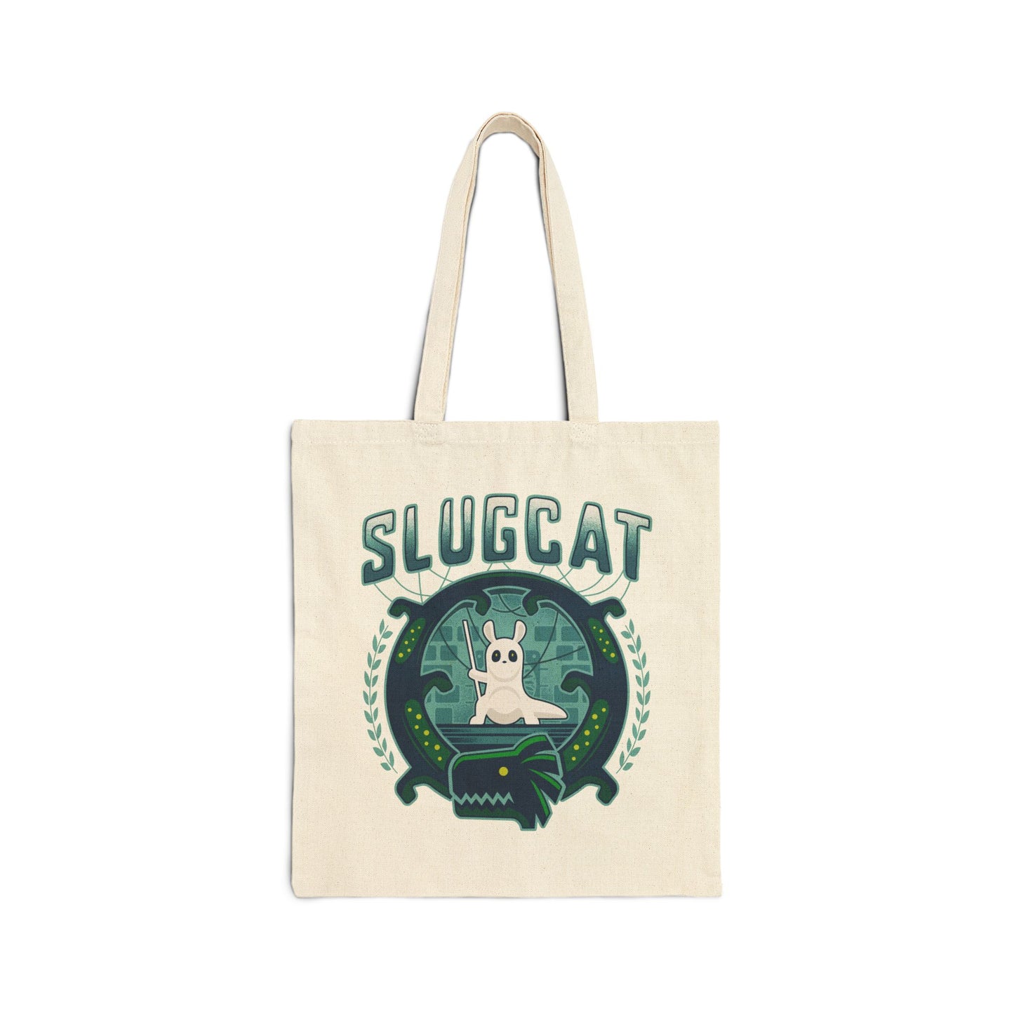 Slugcat Emblem Canvas Tote Bag
