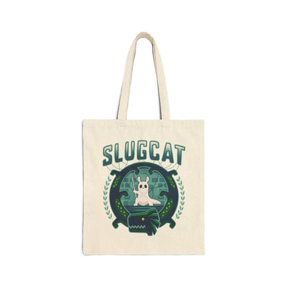 Slugcat Emblem Canvas Tote Bag
