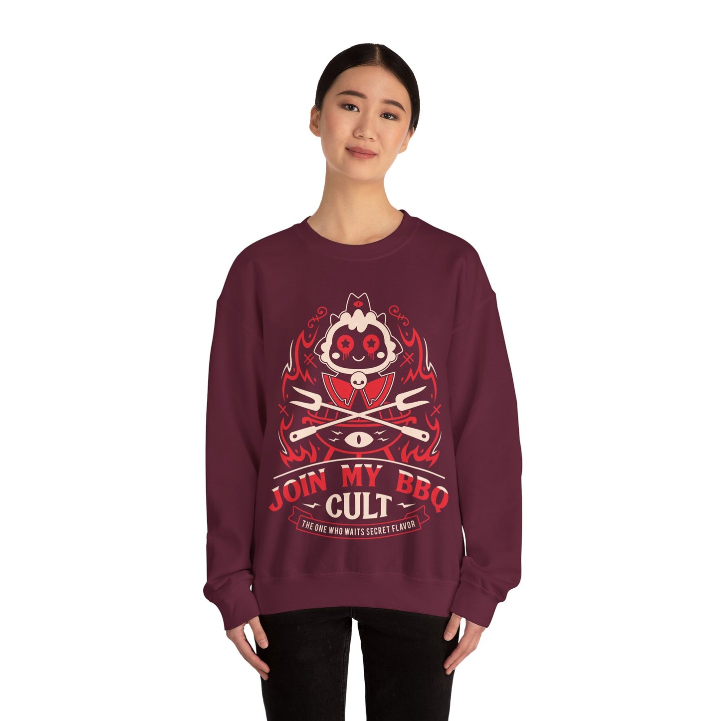 Join My Barbecue Cult Crewneck Sweatshirt