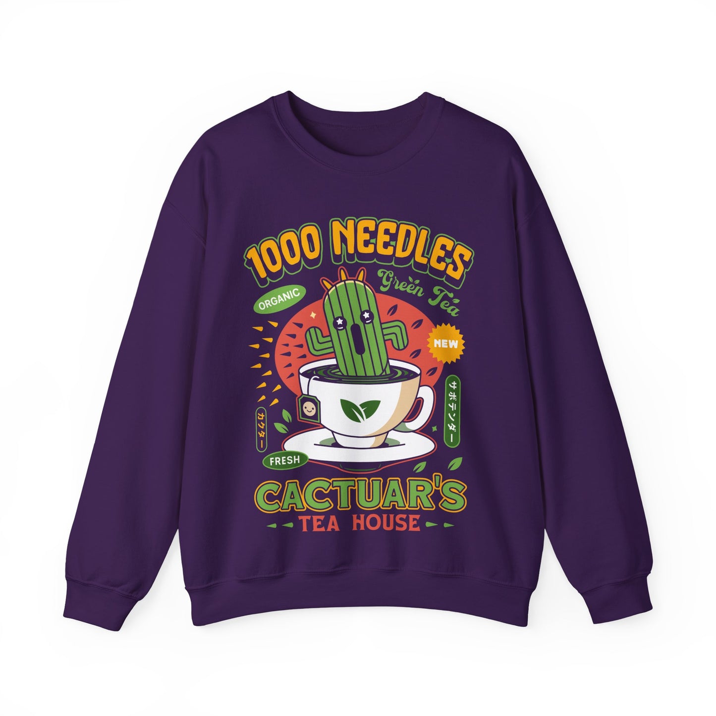 Cactuar Green Tea Emblem Crewneck Sweatshirt
