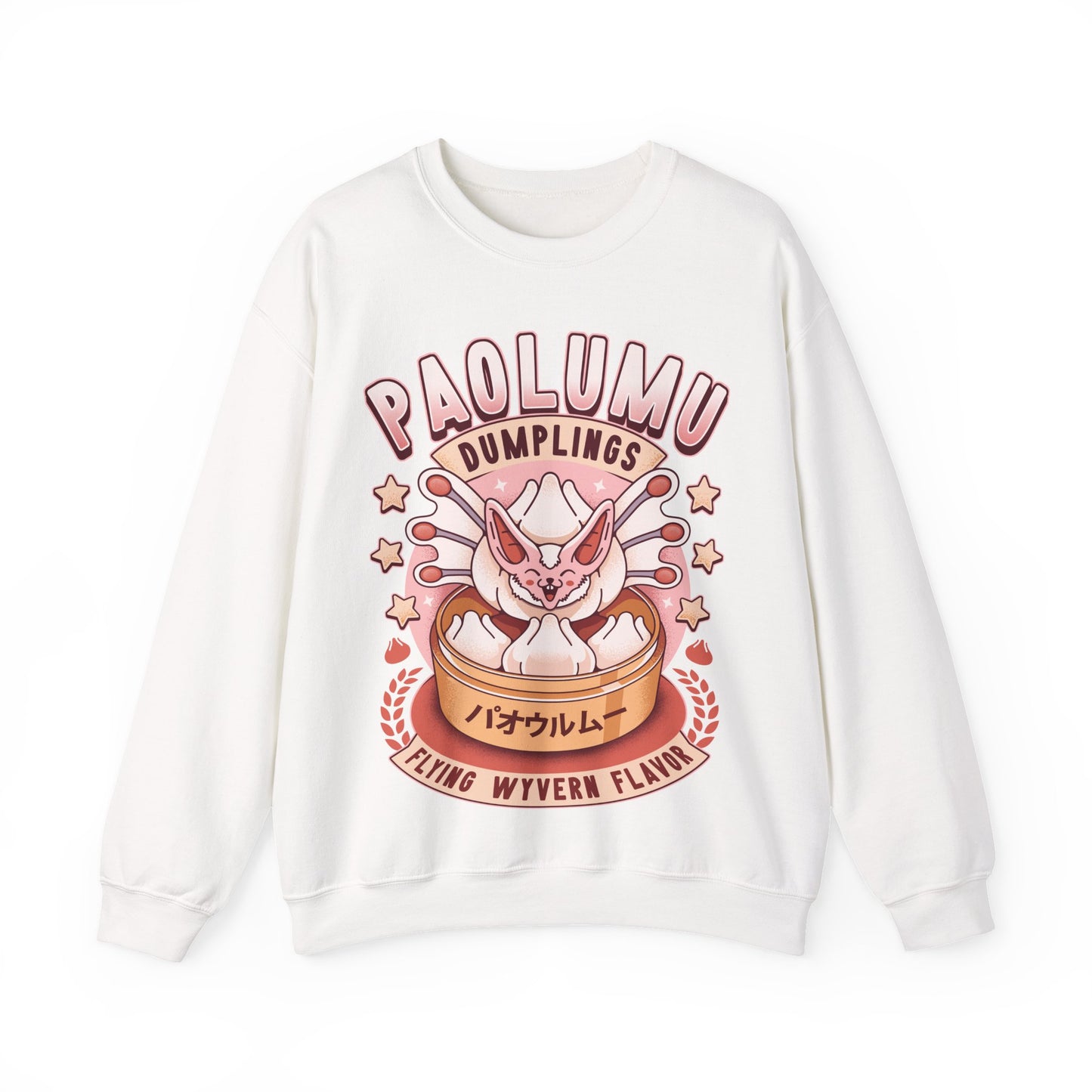 Paolumu Dumplings Vintage Unisex Crewneck Sweatshirt