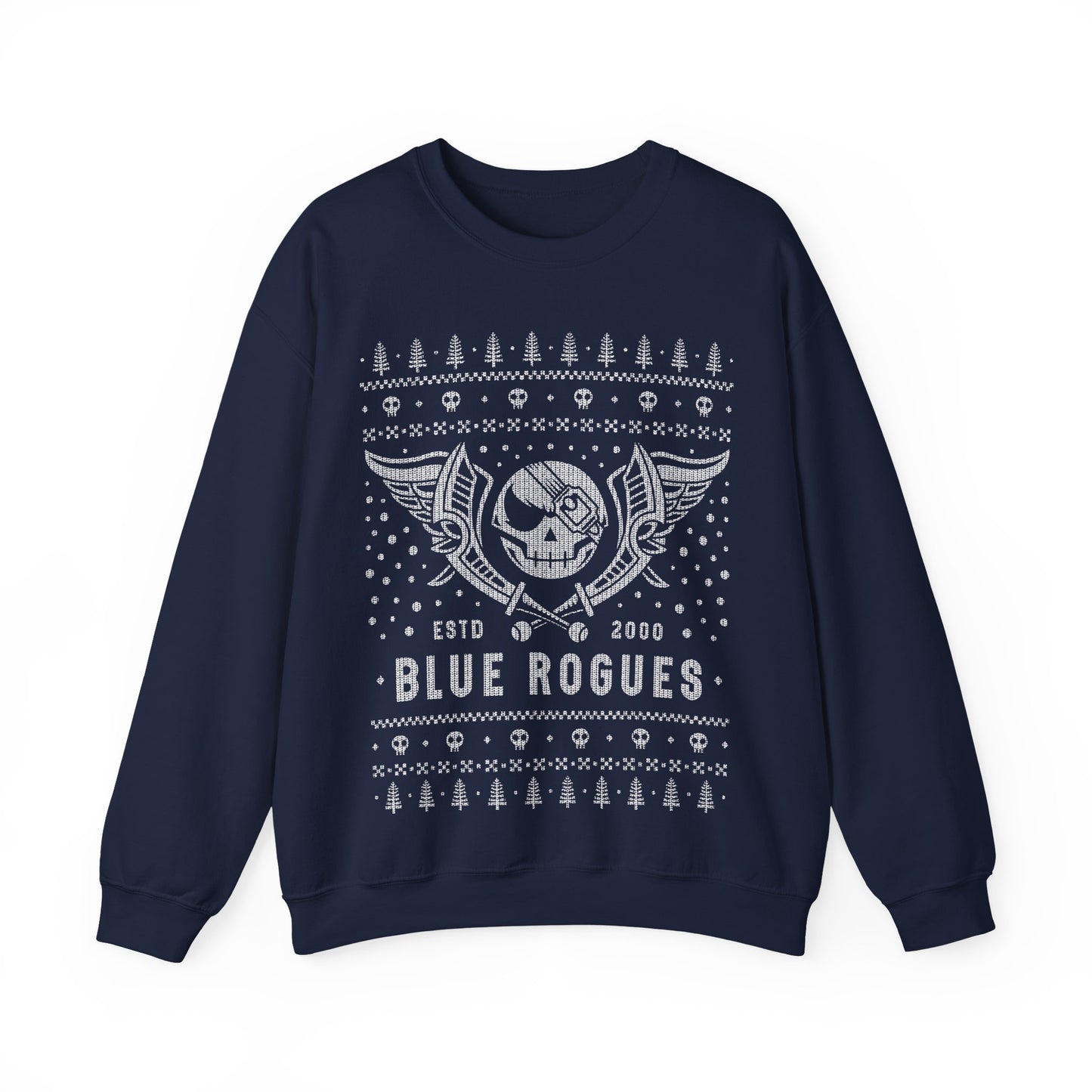 Blue Rogues Air Pirates Christmas Unisex Crewneck Sweatshirt