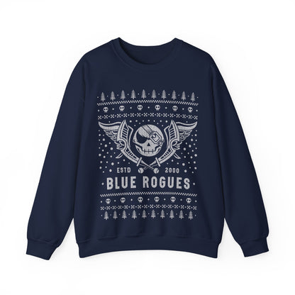 Blue Rogues Air Pirates Christmas Unisex Crewneck Sweatshirt