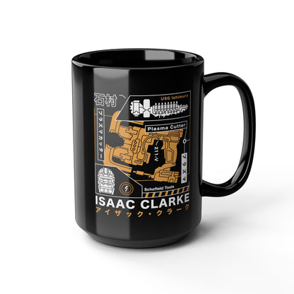 Isaac Clarke Aesthetic Black Mug
