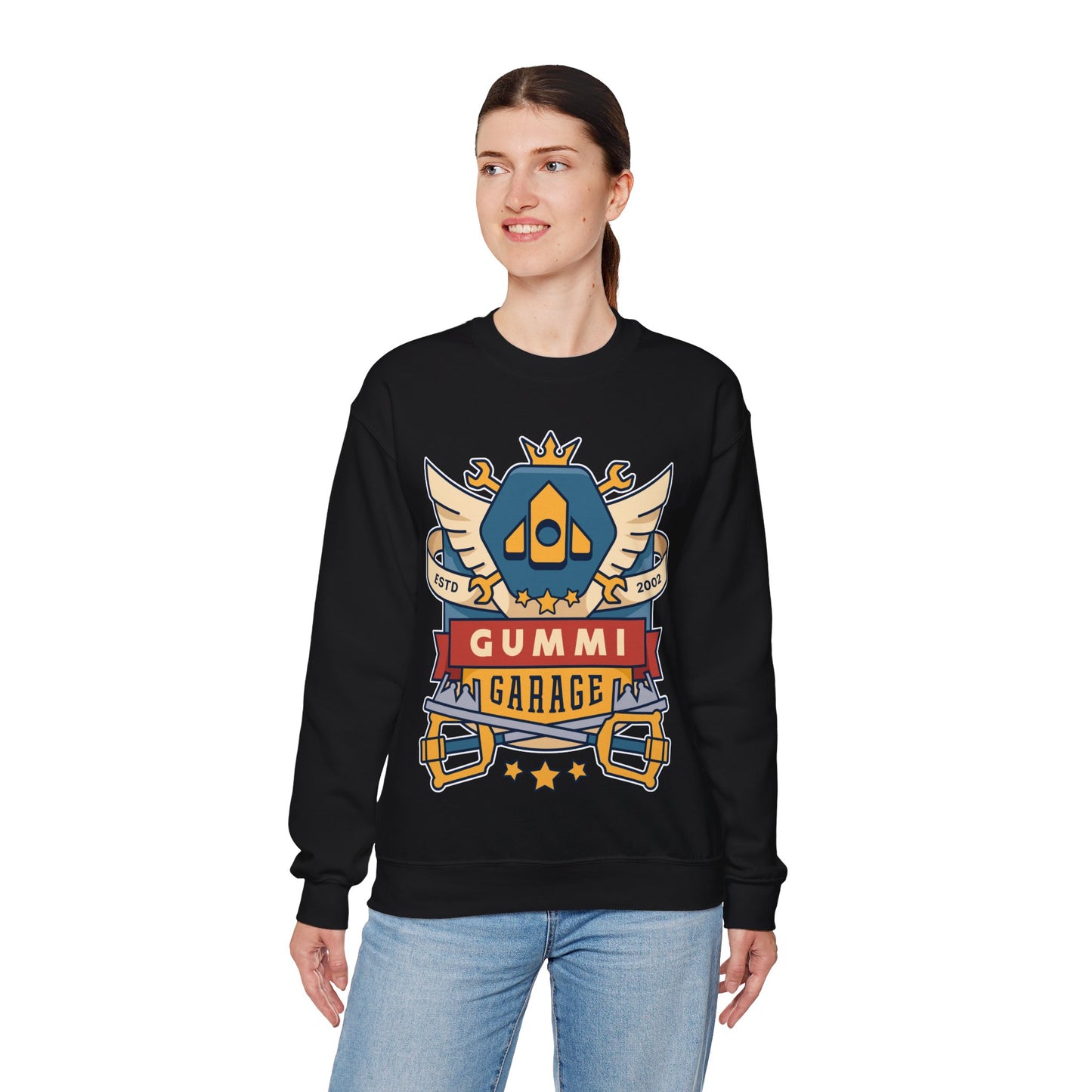 The Gummi Garage Emblem Crewneck Sweatshirt