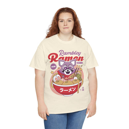 Rambley The Raccoon Ramen Unisex T-Shirt