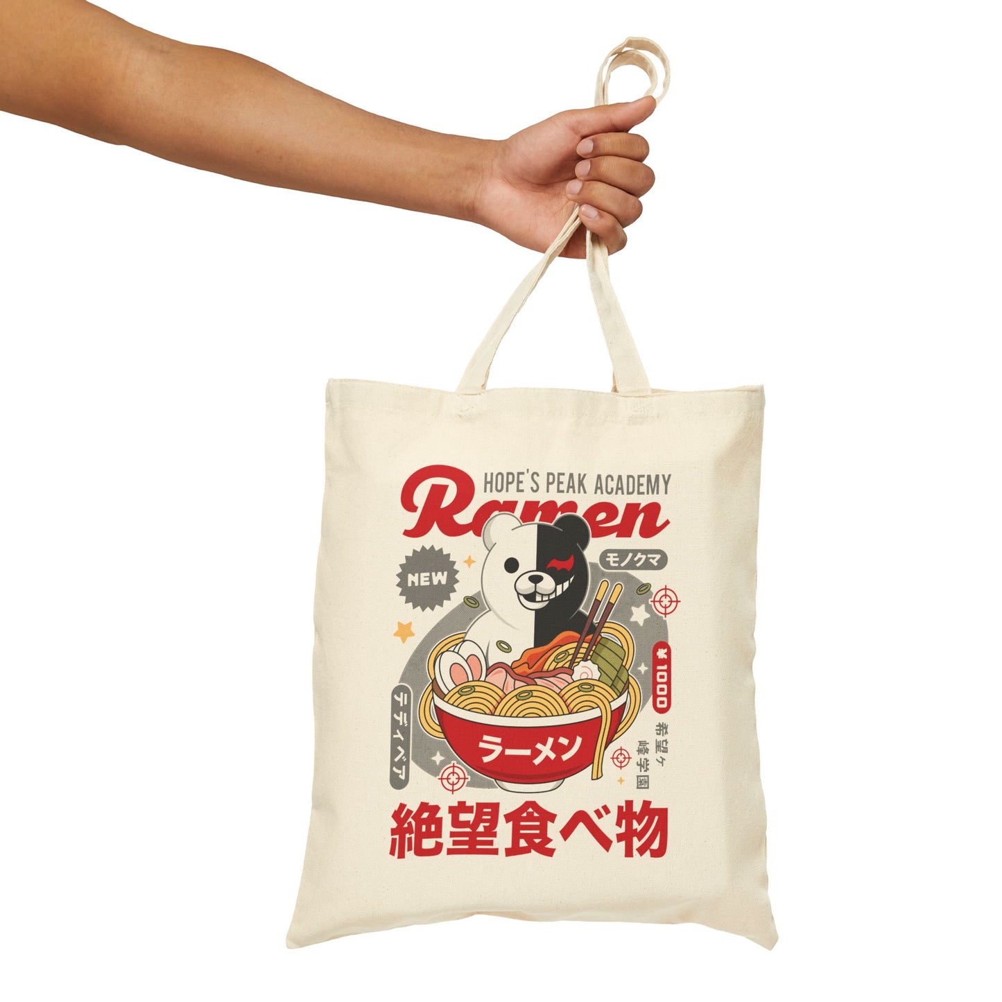 Hopes Peak Academy Ramen Canvas Tote Bag