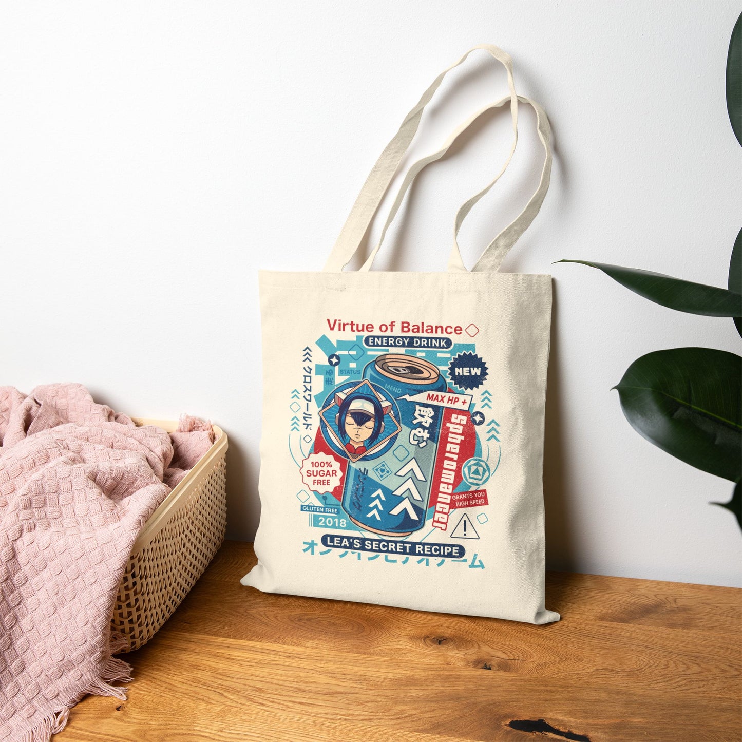 True Spheromancer Energy Drink Canvas Tote Bag