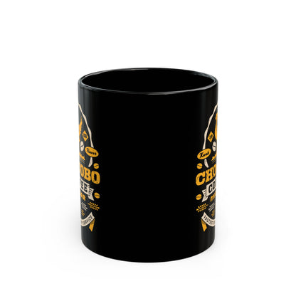 Chocobo Coffee Grunge Black Mug