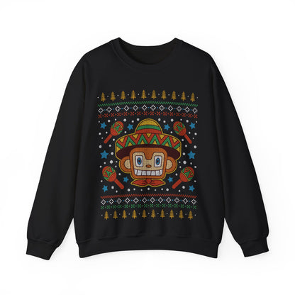 Samba Gaming Ugly Sweater Unisex Crewneck Sweatshirt