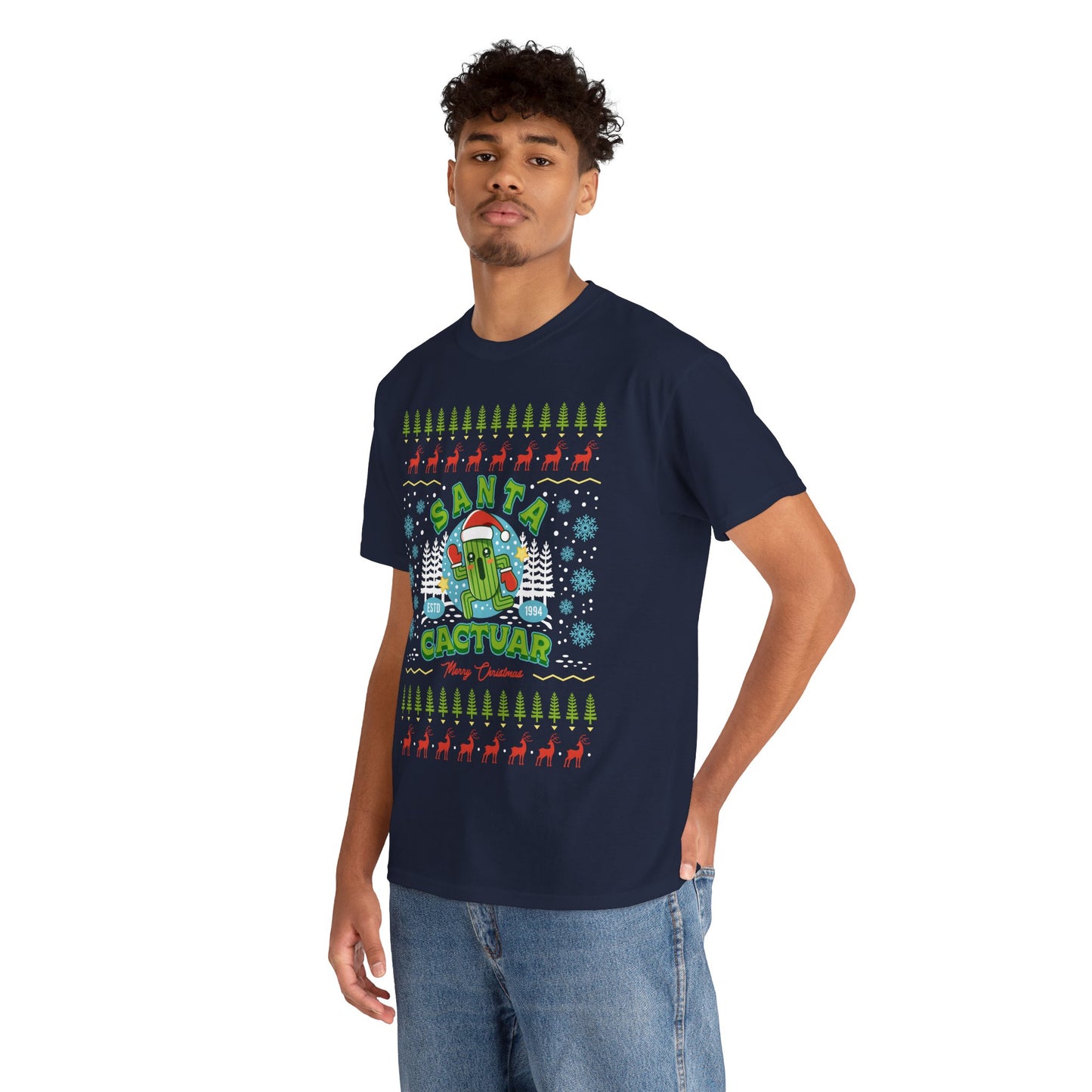 Santa Cactuar Christmas Unisex T-Shirt