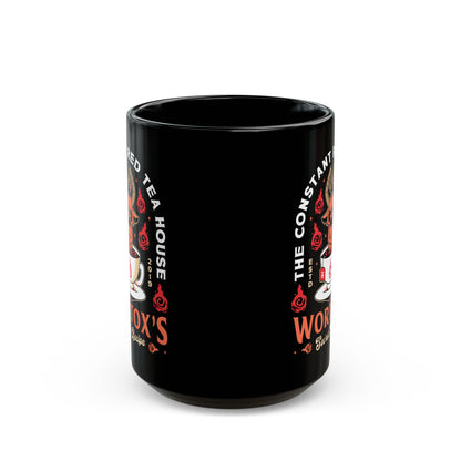 Wortox Red Tea Emblem Black Mug